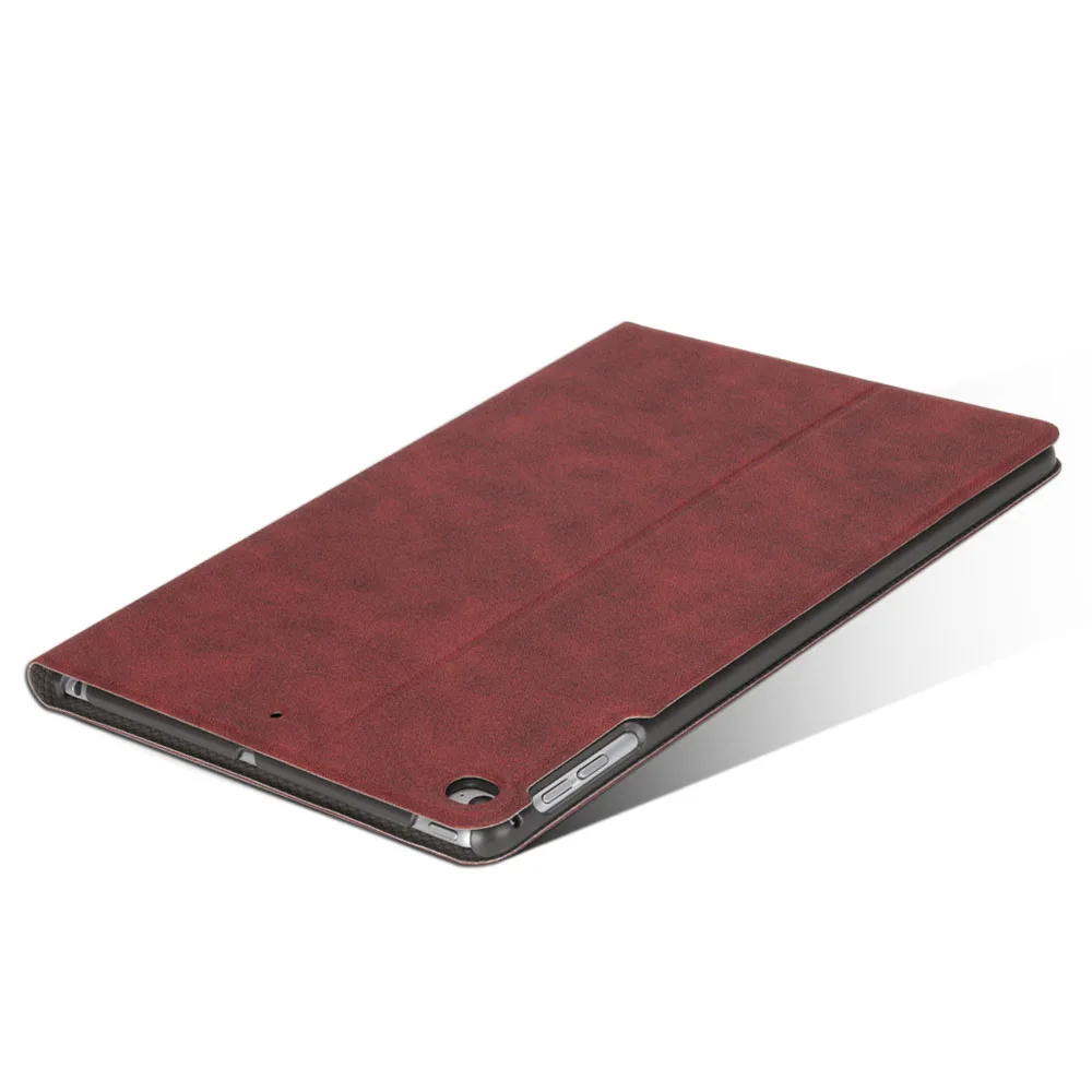 Корпус нового для Apple iPad Air 1 2013 выпуска крышку A1474 A1475 A1476 PU высокого качества кожи оленя Смарт сна просыпаюсь PU shell