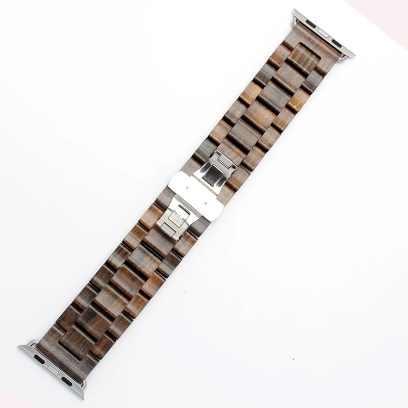 Новый деревянный браслет 22 мм 24 для iwatch band 38 42 качественные аксессуары часов |