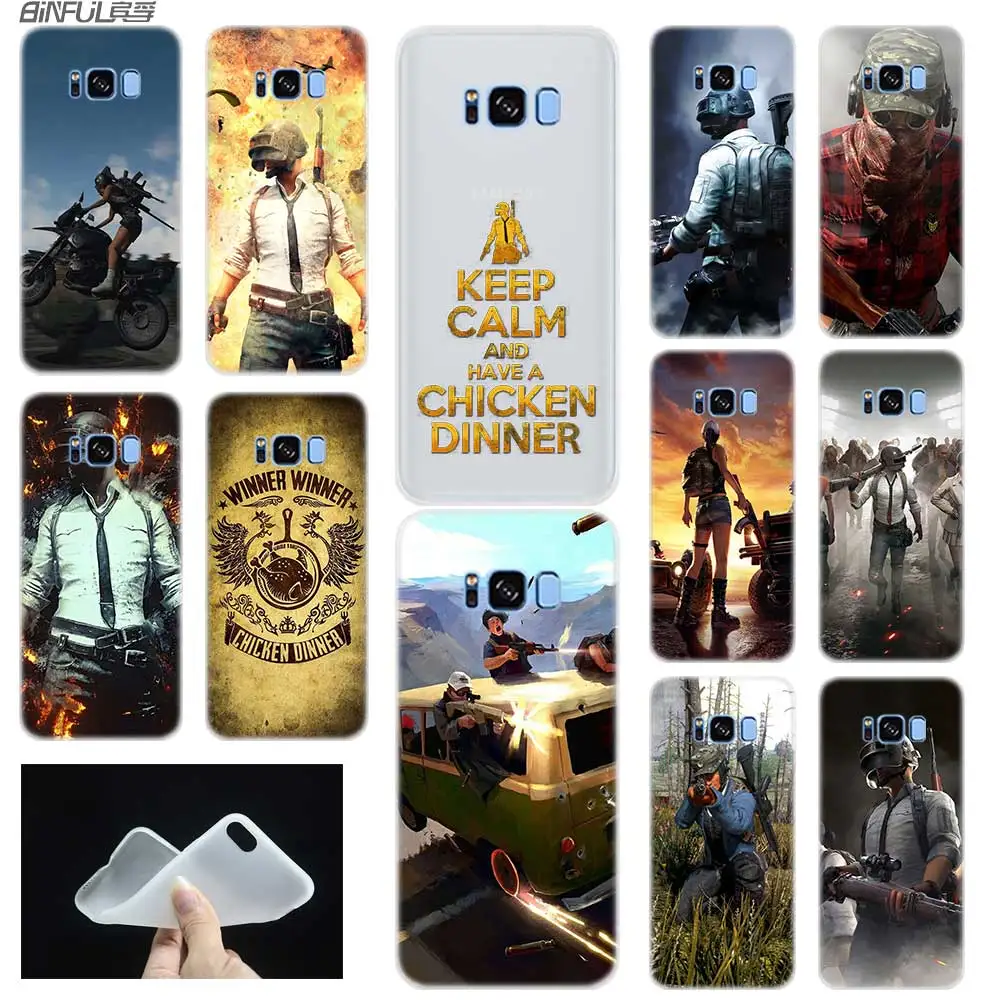 Мягкий силиконовый чехол для Samsung S30 S20 S11 S10 S9 S8 Plus lite 11e 10e Uitra S7Edge Playerunknown's Battlegrounds