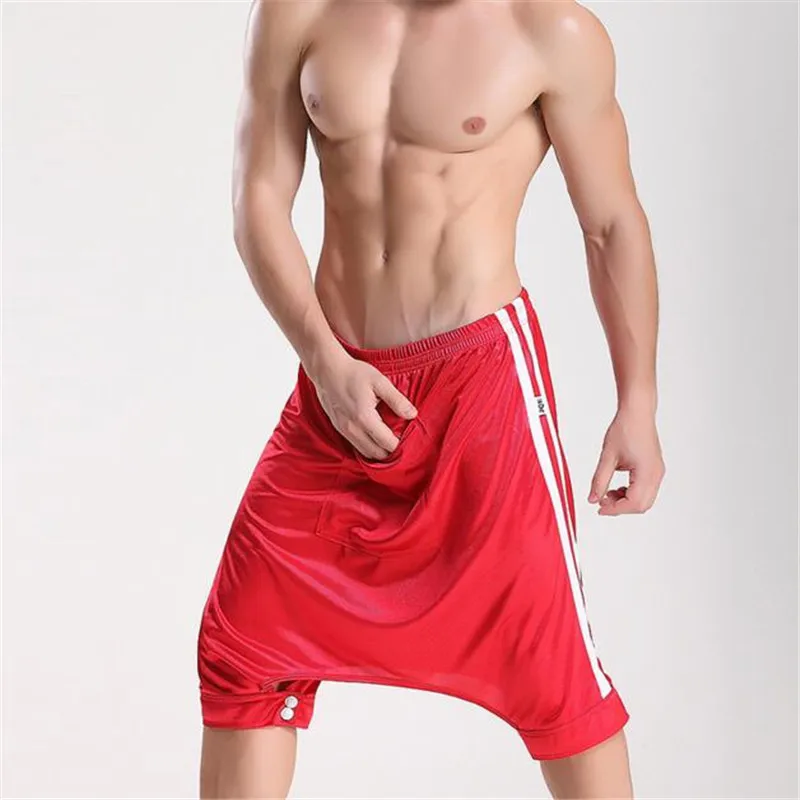 Летние популярные повседневные свободные мужские шорты укороченные шаровары