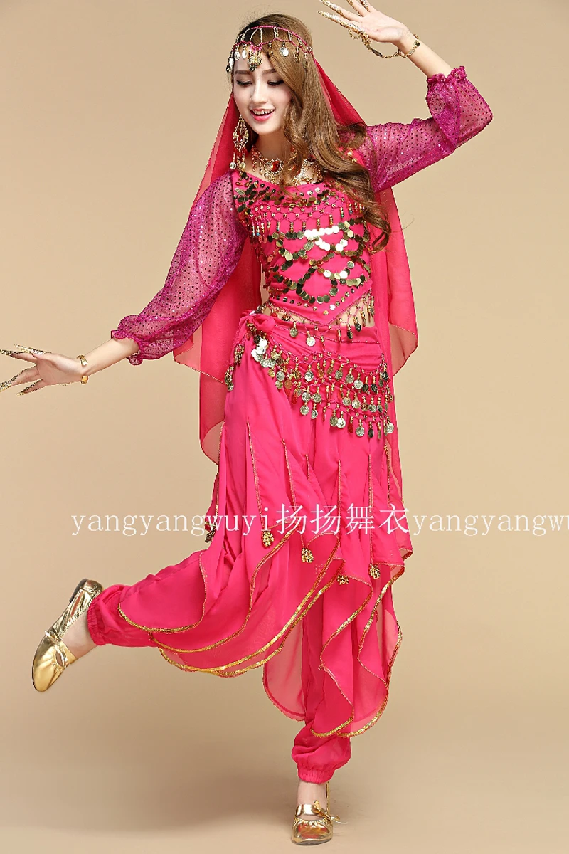 Женский костюм для танца живота с длинным рукавом|Танец живота| |