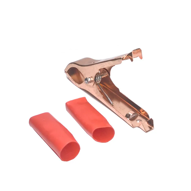 

20pcs 50pcs red+black 73mm 30A JR0015 Alligator Clips Plastic PVC Electrical Clamp for Testing Probe Meter Crocodile Clip