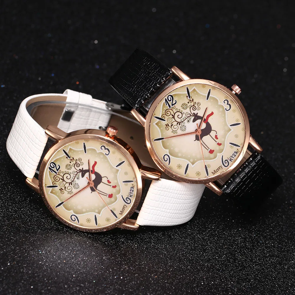 Наручные часы из крокодиловой кожи прочный Подарочный чехол в подарочной