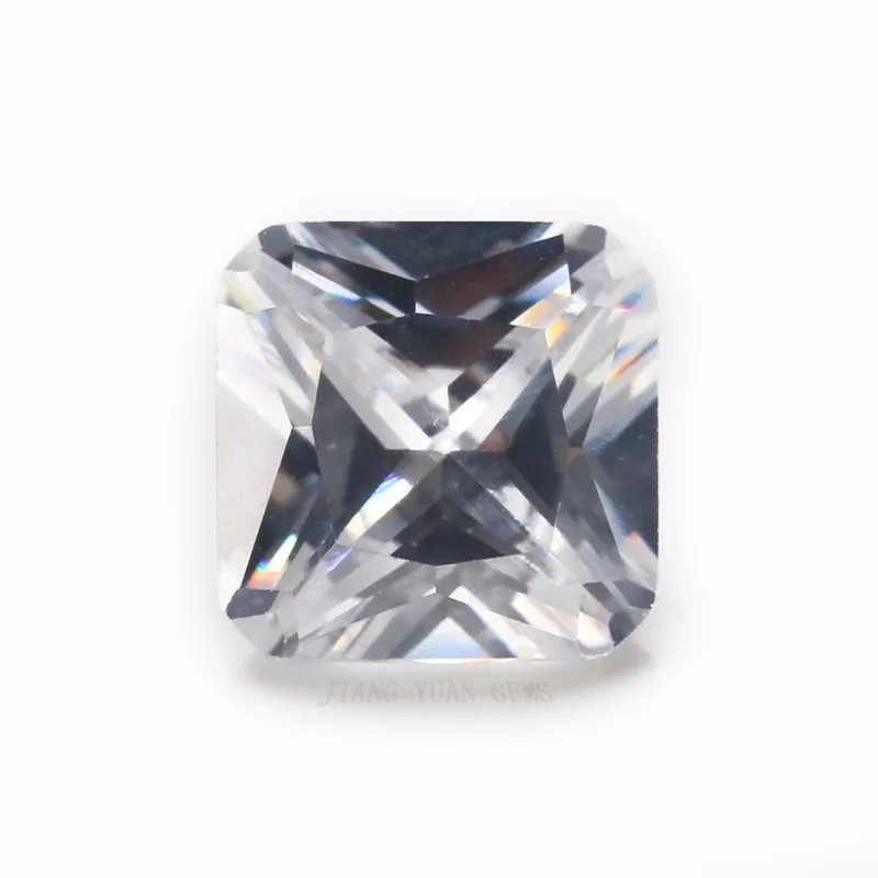 Size 3*3~10x10mm Square Octangle Shape Princess Cut 5A White CZ Stone Synthetic Gems Cubic Zirconia | Украшения и аксессуары