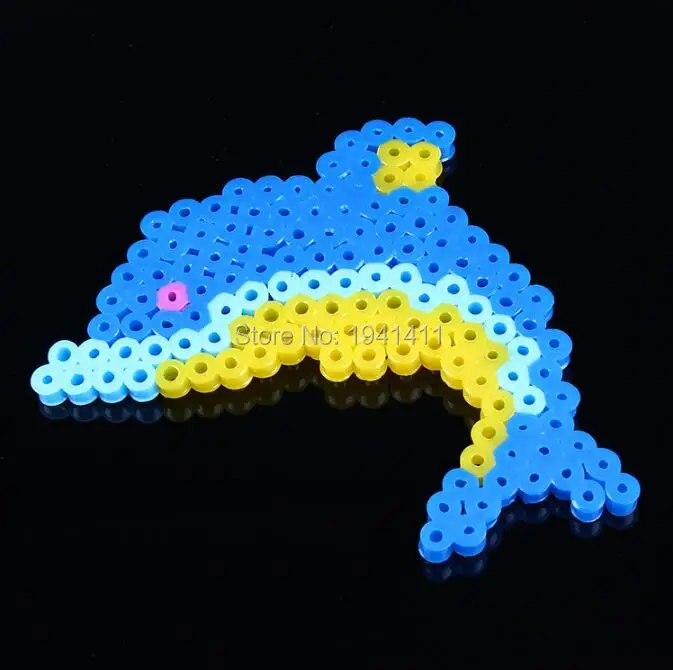 Perler Beads 9000 шт набор коробок 5 мм Хама бусины предохранители 6 шаблонов+ 6 железной бумаги+ 3 пинцета головоломки diy игрушка