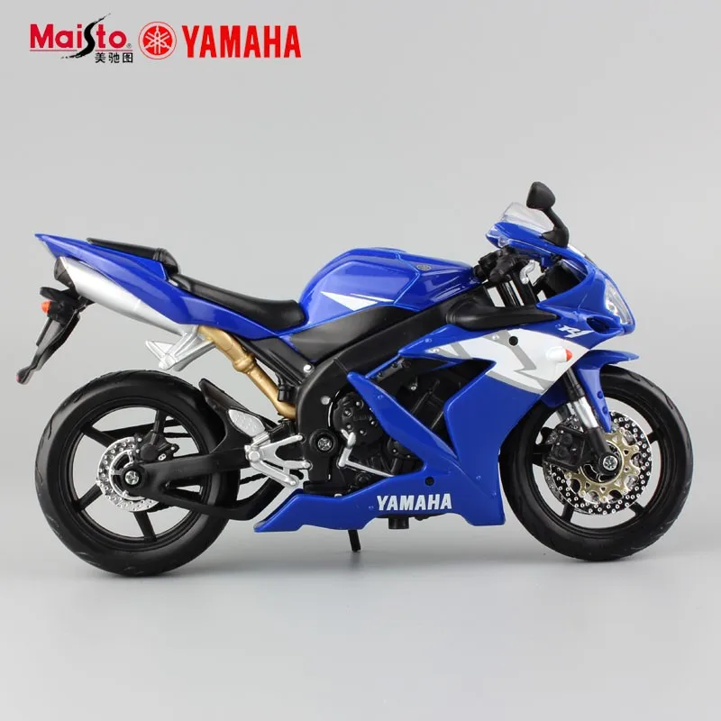 1:12 абсолютно новые детские мини Yamaha Supercross YZF R1 металлические Литые модели для мотоцикла, мотоцикла, гоночного автомобиля, металлические игрушки из сплава