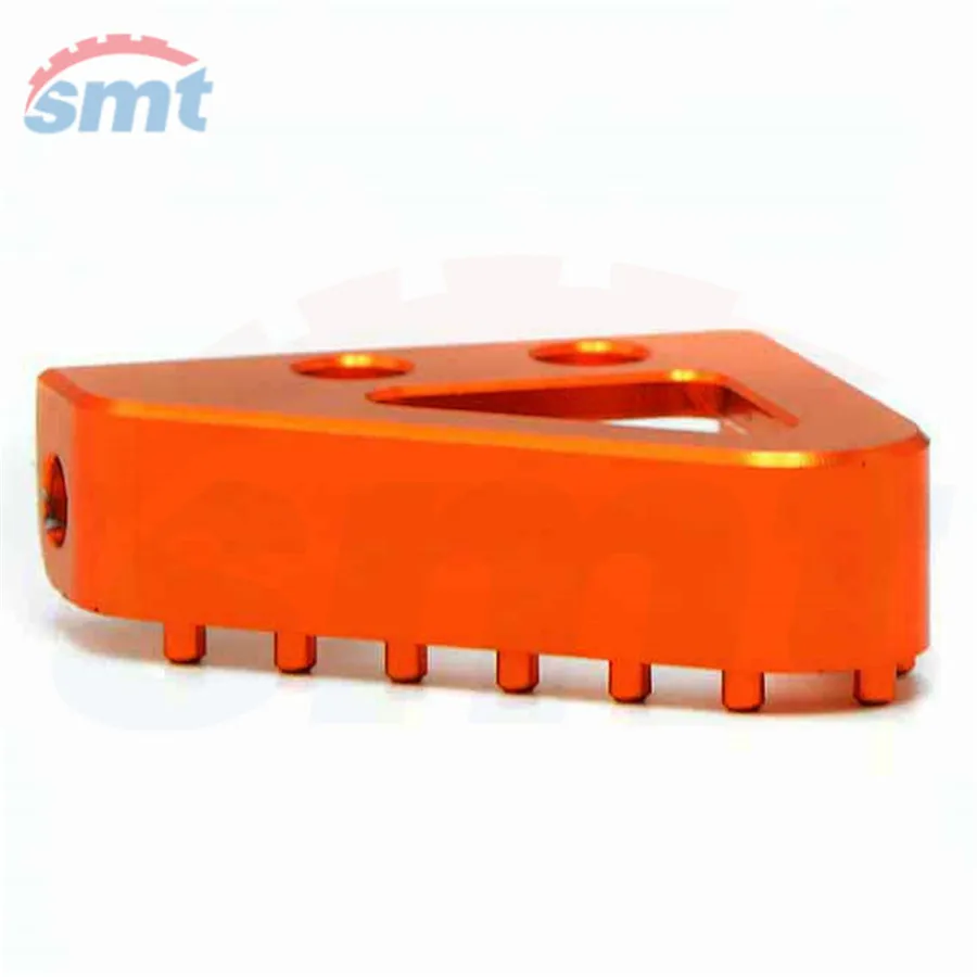 Yuanqian высокое качество moto orange и Черный Заготовка педаль тормоза шаг Совет CNC алюминиевый бампер для KTM 65 85 125 150 250 350 450 SX SXF