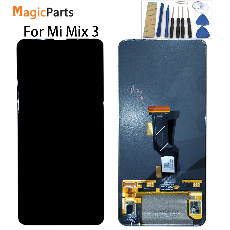Для Xiaomi Mi Mix 3 ЖК дисплей кодирующий преобразователь сенсорного экрана в сборе с