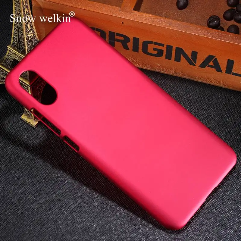 Snow Welkin для Xiaomi Mi 8 Mi8 SE MI8SE прорезиненный матовый пластиковый жесткий чехол Explorer