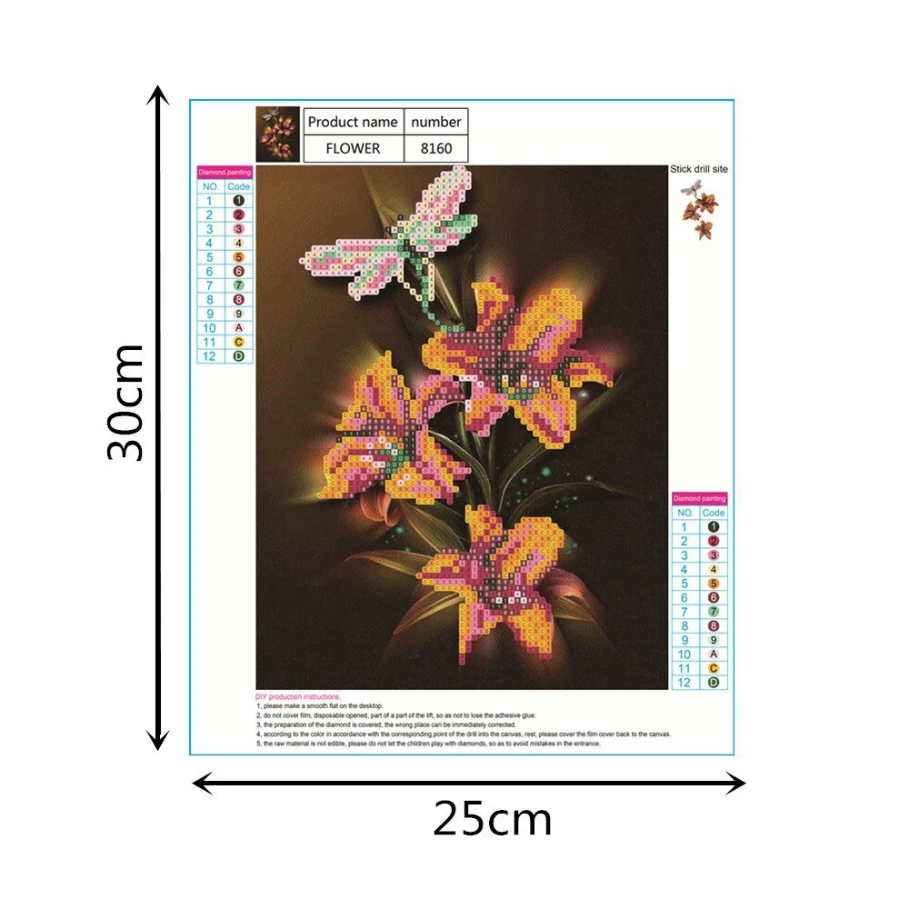 Картина для творчества 5D алмазная живопись вышивка крестиком Набор вышивки