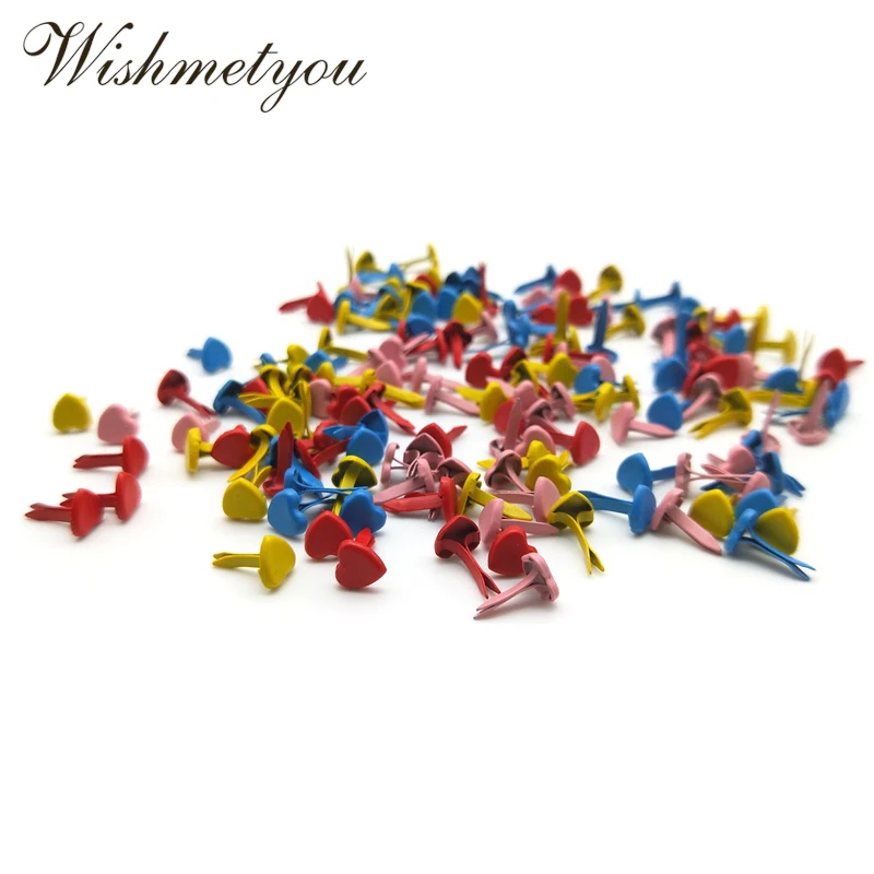 WISHMETYOU 5 мм милые сердца Красочные брады Дети Diy Скрапбукинг Фотоальбом декор