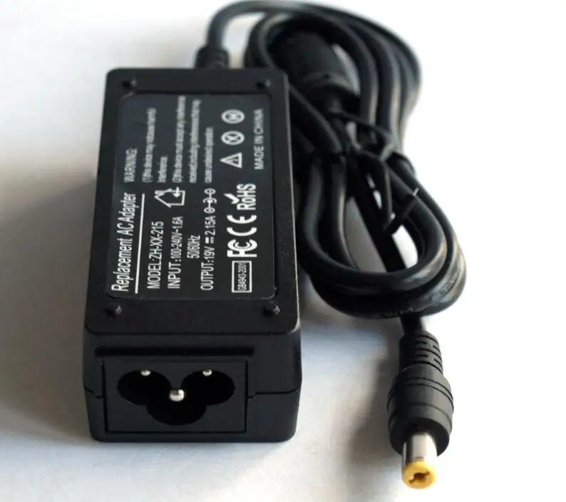 19V 2.15A 40W AC/DC адаптер зарядное устройство для Acer Aspire One A150 D150 D250 D260 D270 W500 Chromebook C710|charger