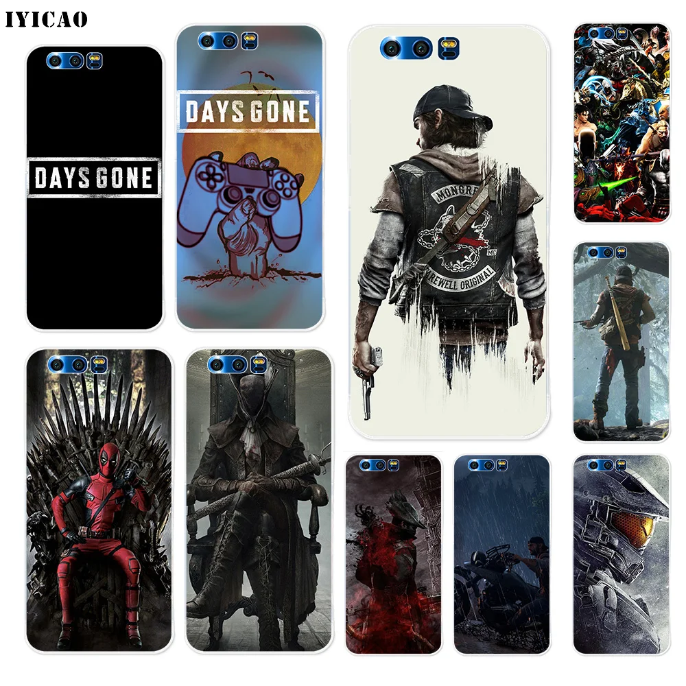 Мягкий силиконовый чехол IYICAO Days Gone для Huawei Y9 Y7 Y6 Prime 2018 Honor 8C 8X 8 9 10 Lite 7X 7C 6A 7A Pro