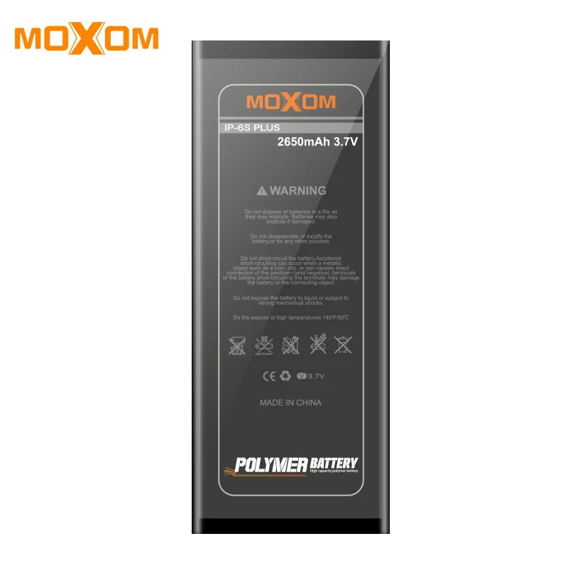 Аккумулятор MOXOM для iPhone 6s Plus 2650 мАч 3 7 в | Мобильные телефоны и аксессуары