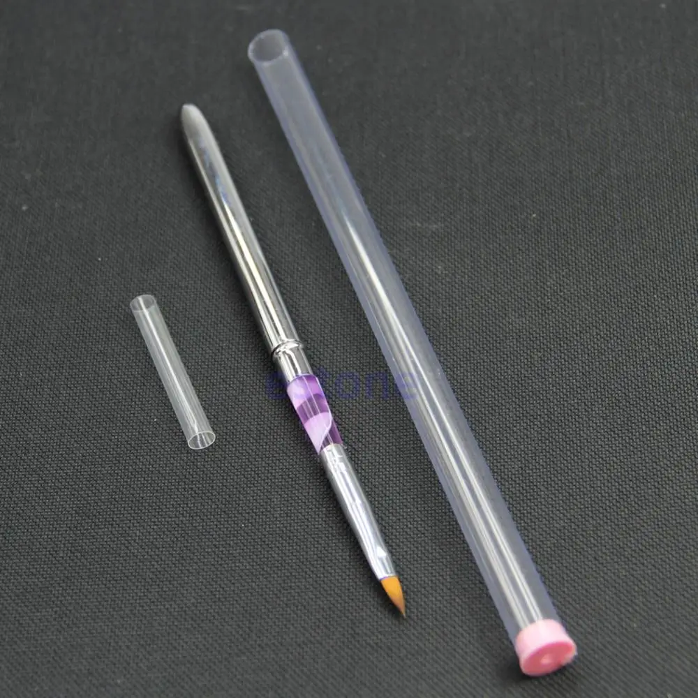 № 2 ручка для рисования кисть дизайна ногтей акриловых украшений|brush nail art|brush nailnail