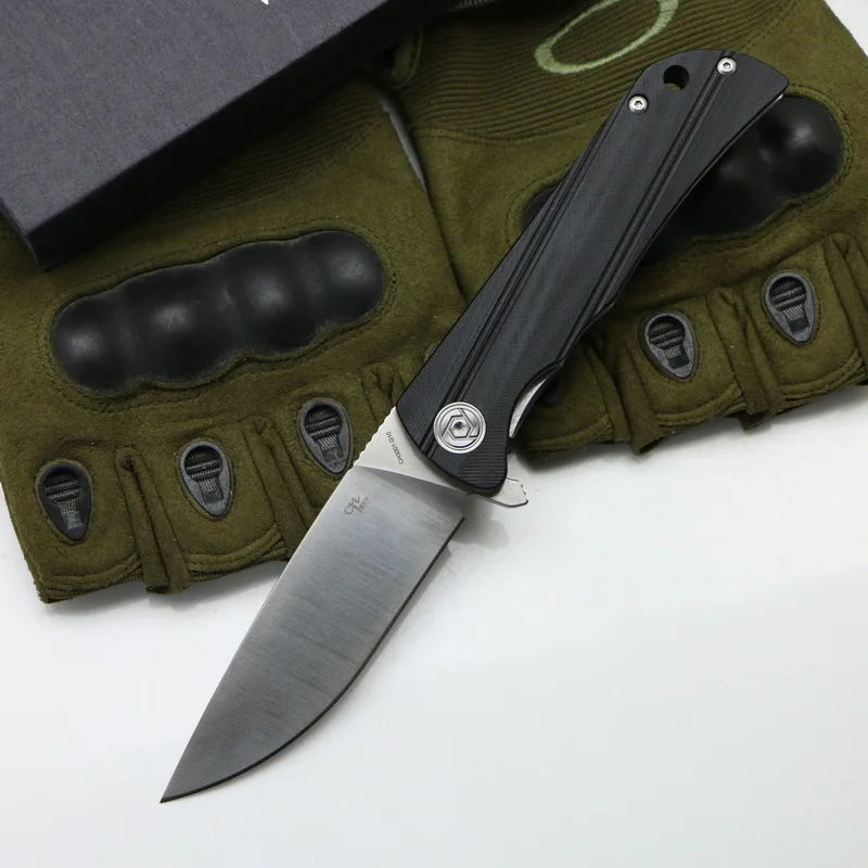 CH3001-G10, высокое качество, Флиппер, складной нож D2, лезвие G10, ручка, для кемпинга, охоты, pocke, фруктовые ножи, EDC, инструменты для выживания