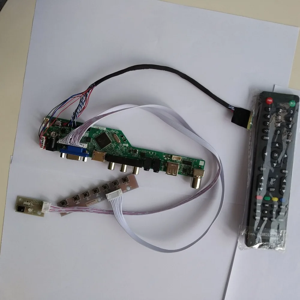 ТВ USB светодиодный ЖК-дисплей AV VGA HDMI аудио контроллеры чипы ic доска комплект карточка ручная работа для LG Display LP173WD1 1600*900 Монитор Панель