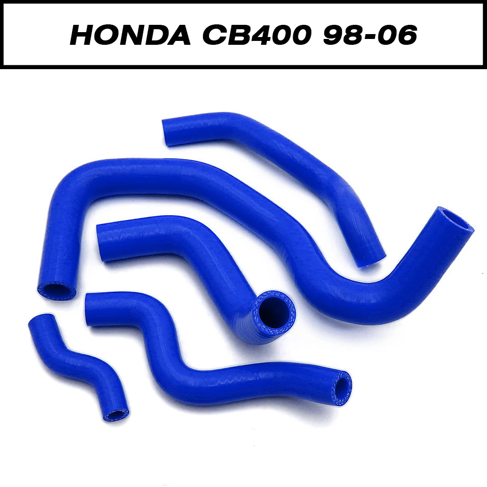 Высококачественный силиконовый шланг радиатора для HONDA CB400 1998 2006 99 01 02 03 04 05 три