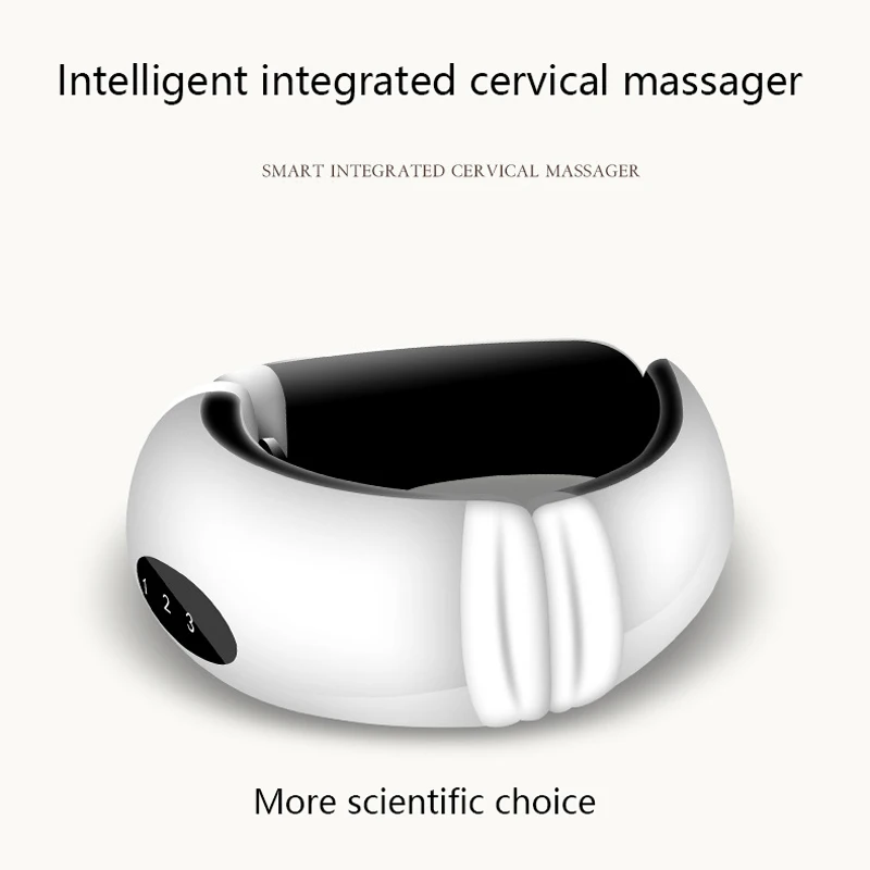 Подушка science pulse massage Электрический массажер для шеи инфракрасный массаж спины