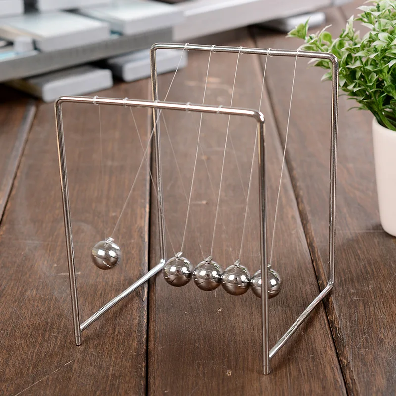 2018 нержавеющая квадратная Колыбель Ньютона стальной баланс мяч Физика Наука