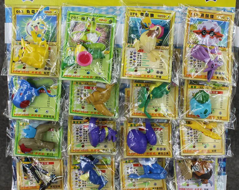 24 шт./лот, шариковые фигурки, игрушки 2-6 см, шар, Чаризард, Иви, Bulbasaur Suicune, ПВХ, мини-модель, игрушки с карточками