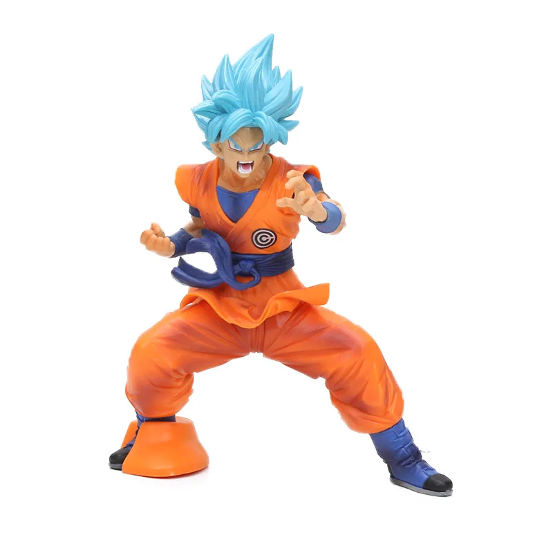blue har goku opp 10-26 см Dragon Ball Z DXF фигурки стволы Вегета Супер Saiyan Бог Сон Гоку Фриза куририн Коллекционная модель игрушки драконбол куклы - Цвет: blue har goku opp