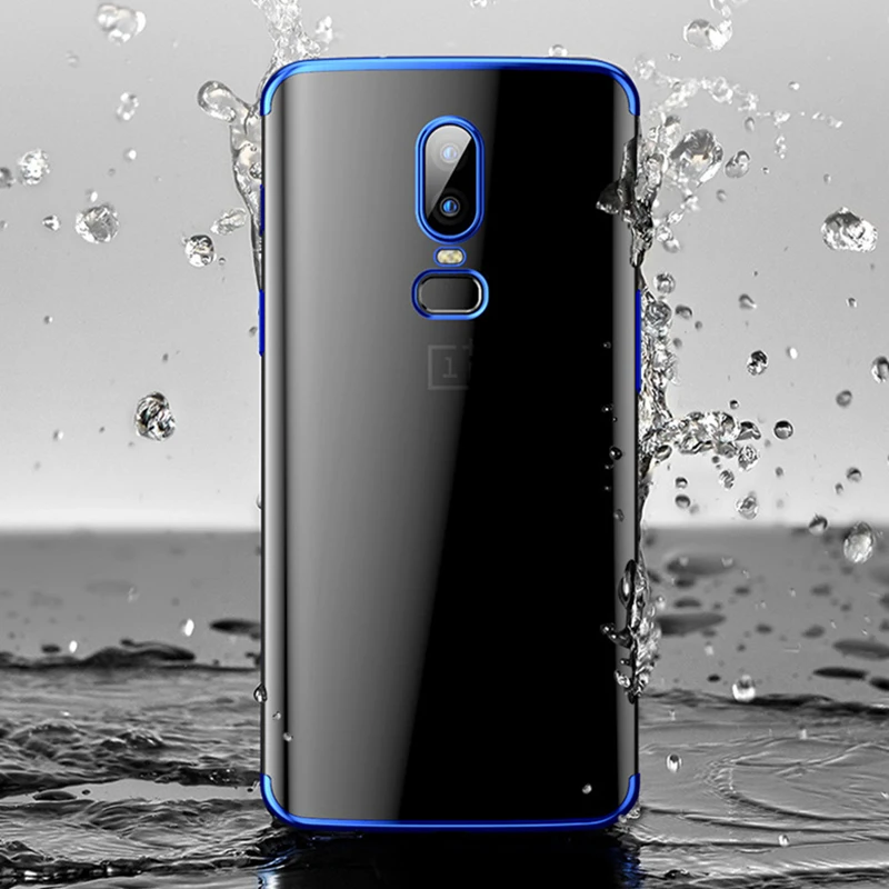 Чехол для Oneplus 7 Pro Роскошный прозрачный мягкий силиконовый чехол One Plus Oneplus7 6T 6