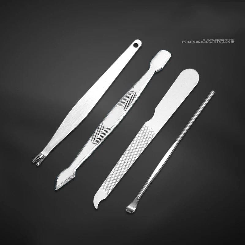 Нержавеющая сталь комплект ножниц для ногтей лак кусачки Ножницы нож педикюра