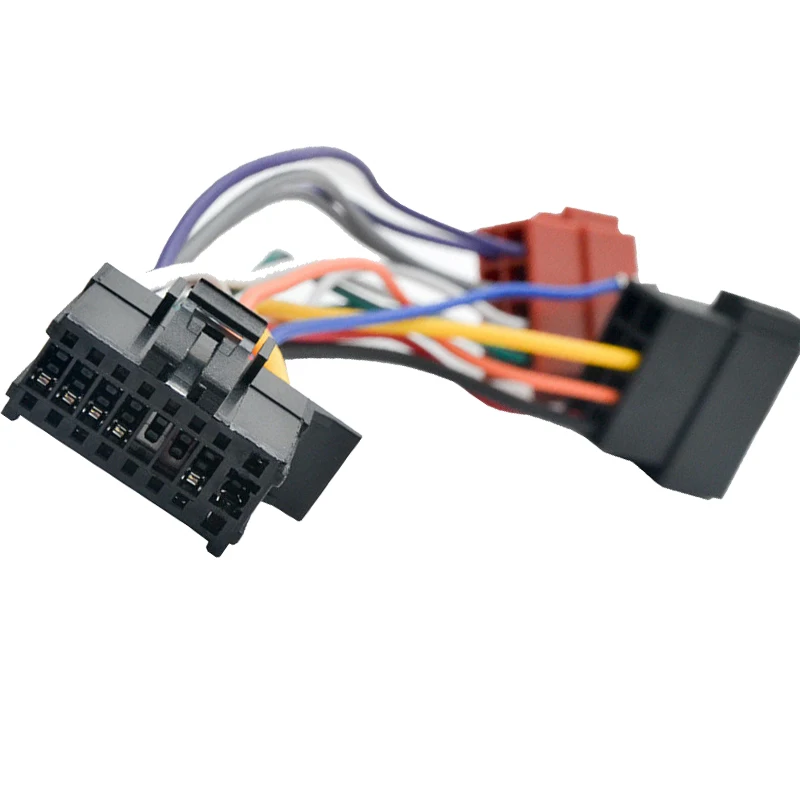 16 Pin ISO Жгут проводов адаптера для Pioneer MVH-X375BT FH-X575UI DEH-X3650UI DEH-X4650BT DEH-1550UB DEH-2550UI FH-X575UI