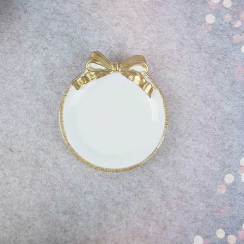 round white Смол, посуда для торта и тарелки, японский стиль, контейнер для десерта, кофейная подставка, коробка для еды, тарелка, ремесло, подарок, не допускает нагрева, Платон - Цвет: round white