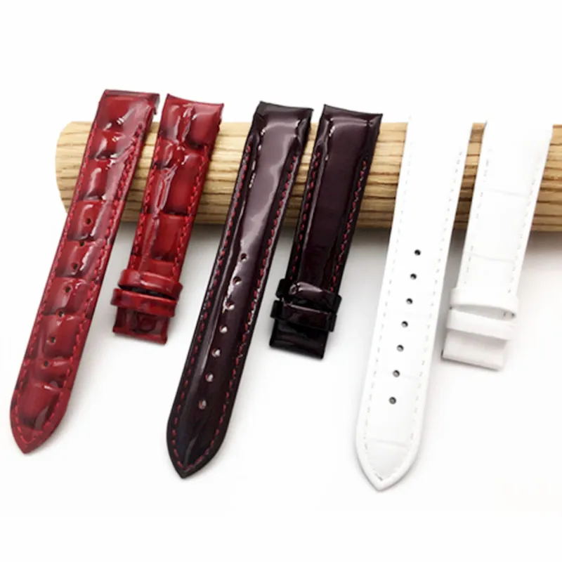 HQ 18 мм для Tissot женские часы T035210A T035207 ручной работы из натуральной кожи ремешок для часов