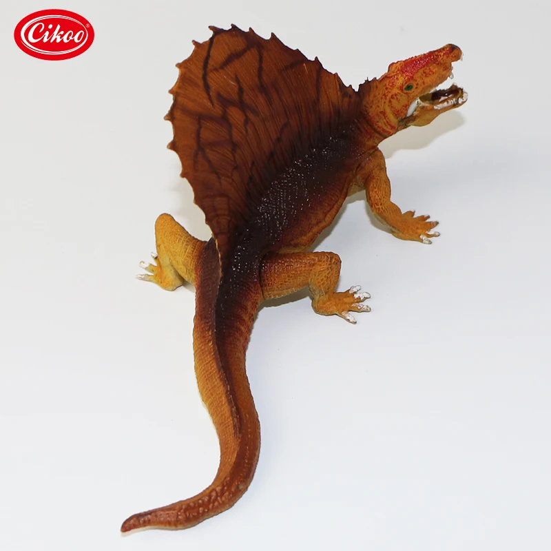 Dimetrodon динозавр Игрушечные лошадки PVC Фигурки мир Юрского периода парк динозавров