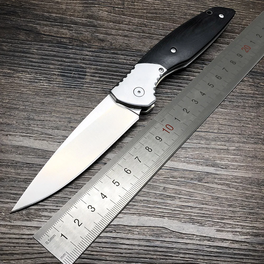

BJL 111 bearing Tactical folding knife G10 steel handle hunting camping hand tool 9Cr18Mov steel blade survival knives EDC tool