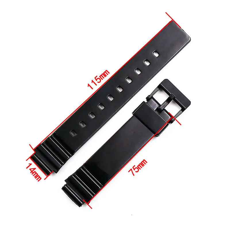 Аксессуары для часов яркий легкий резиновый ремешок с пряжкой Casio LRW 200H мужчин и