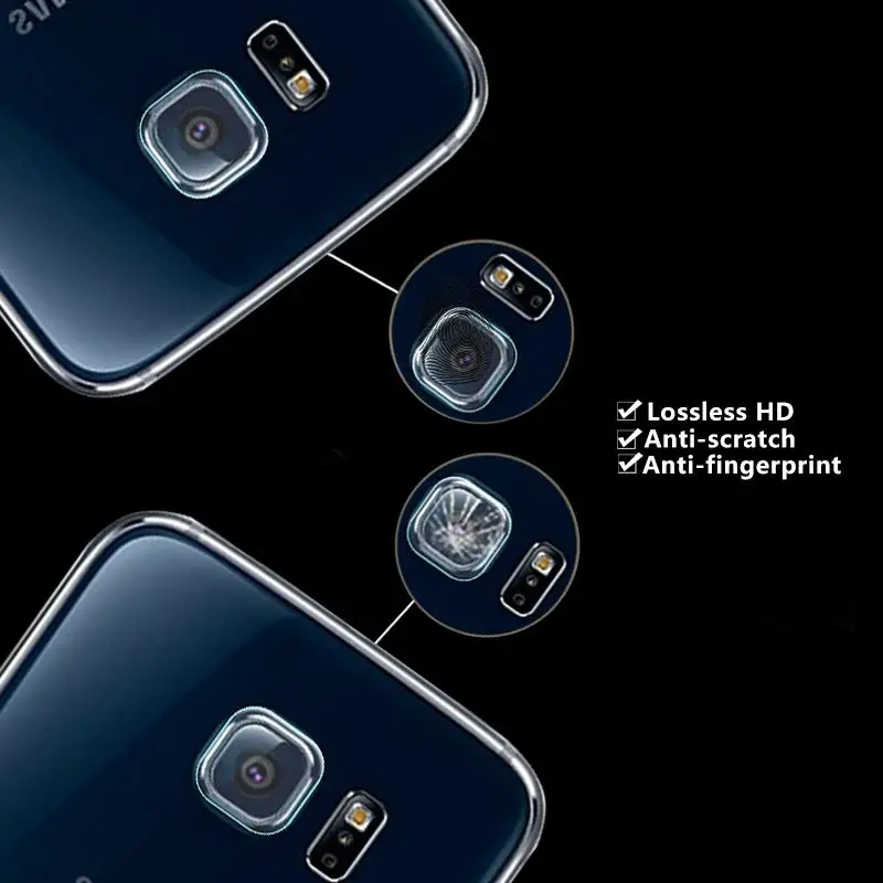 Защитная пленка для задней камеры 2.5D из закаленного стекла Samsung S6 5 1 &quot