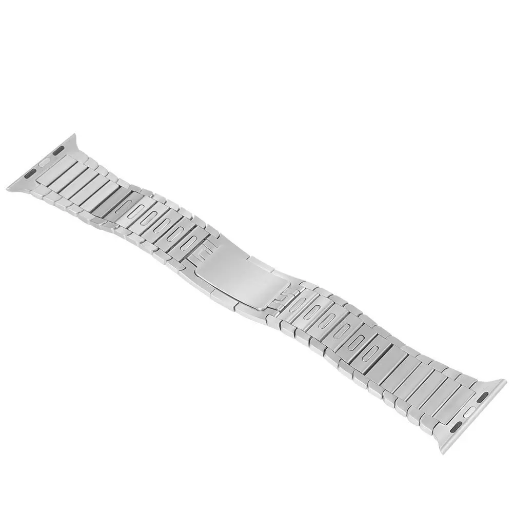 Ремешок с пряжкой для apple Watch band 4(iwatch 5) 44 мм 40 мм apple watch 3 2 1 42 мм 38 мм из нержавеющей стали 316L link gen.6th