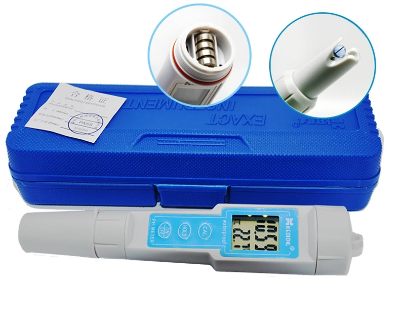 Цифровой измеритель pH KEDIDA Pocket Pen 0 14 Разрешение: 01 рН метр для аквариума бассейна