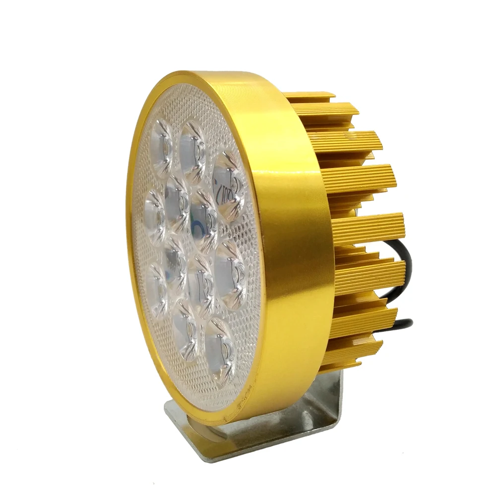 2 шт. 12 фишек мотоциклетные светодиодный фар раствор 4800LM Водонепроницаемый