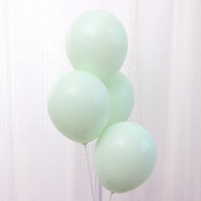 18 дюймов Macaroon серии Красочные Толстые Латекс воздушный шар надувной Kid Игрушка для дома Свадебная вечеринка украшения на вечеринку дня рождения поставки - Цвет: Mint