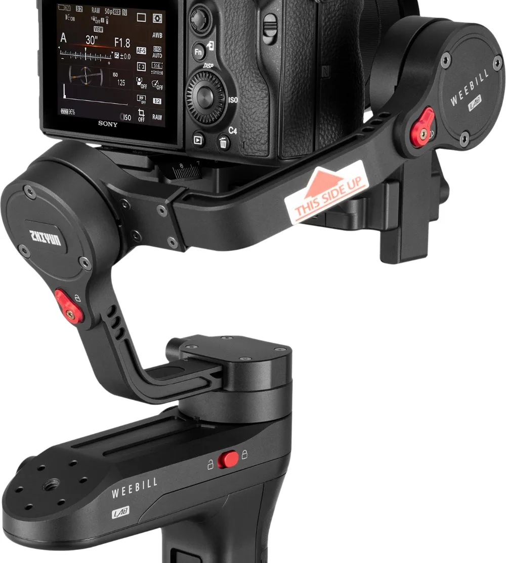 Zhiyun WEEBILL лаборатории, WEEBILL S 3-осевой стабилизатор для sony Panasonic GH5s беззеркальных Камера портативный монопод с шарнирным замком с фокусом Управление