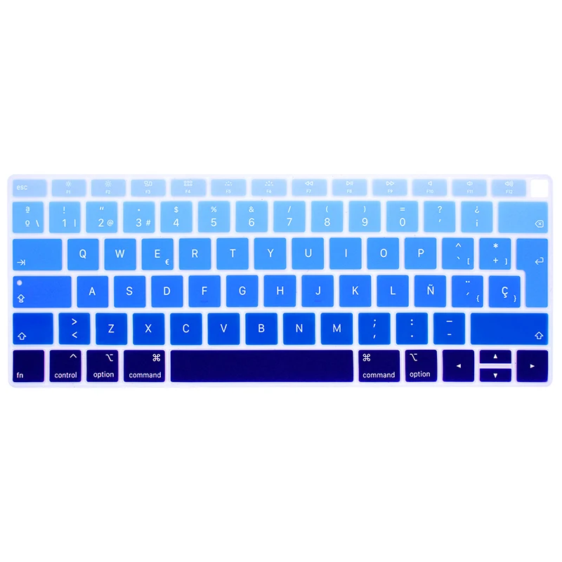 Чехол для клавиатуры с испанской раскладкой Macbook 2018 New Air 13 Retina touch ID A1932 |