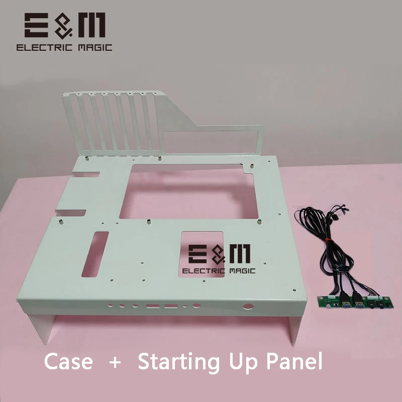 PC открытая рама тестовая скамейка Вентилятор охлаждения воды Chassic воздушный