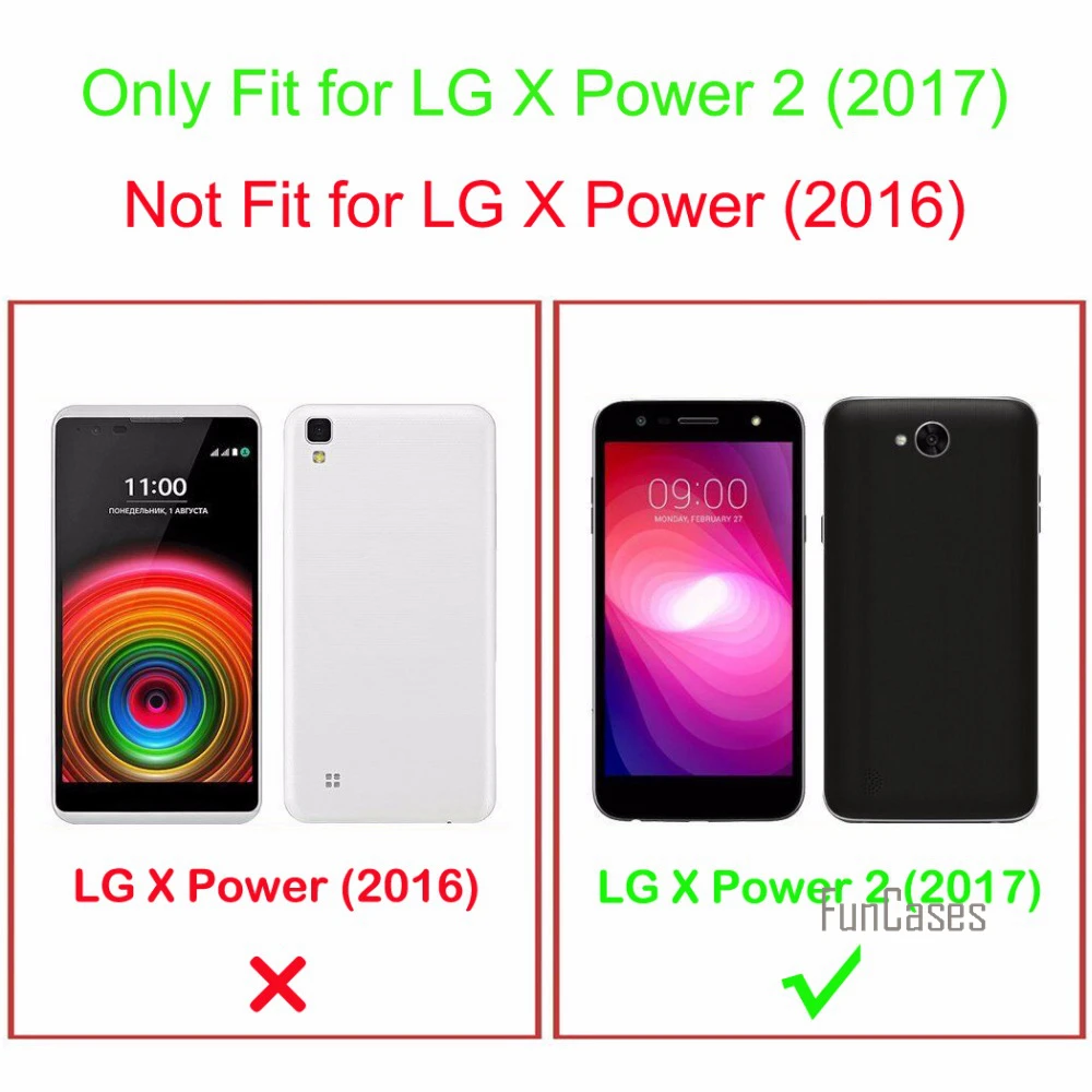 Для LG X power 2 LV7 Fiesta чехол 5 дюймов Гибридный Kickstand Dazzle прочный резиновый Жесткий ПК +