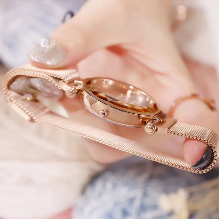 Часы женские кварцевые с магнитной пряжкой | Наручные часы