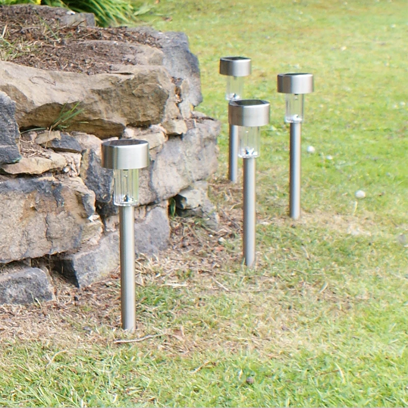 10 ШТ. Солнечная панель LED Спайк Пятно Света Прожектор Пейзаж Двор путь Газон Для