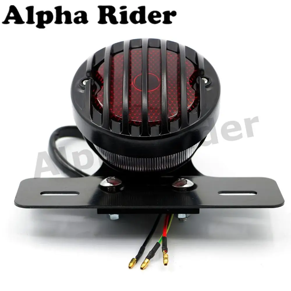 Хвостовая Тормозная Стоп лампа задний фонарь регистрационная пластина