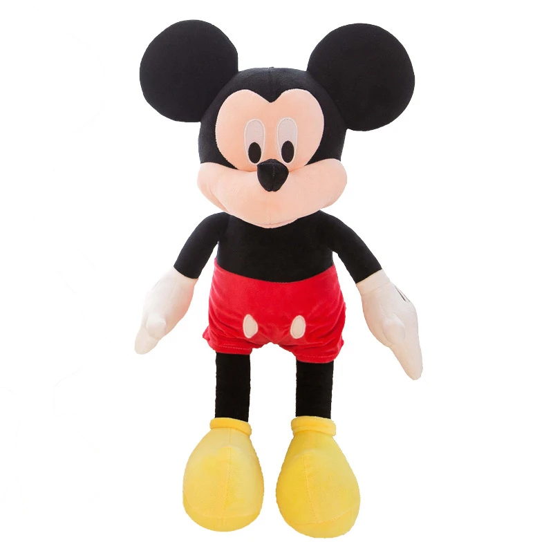 mickey Лидер продаж, 40 см, милые плюшевые игрушки с Микки и Минни Маус, мягкие куклы с мультяшными рисунками Маус для мальчиков и девочек, подарок на Рождество и день рождения - Цвет: mickey