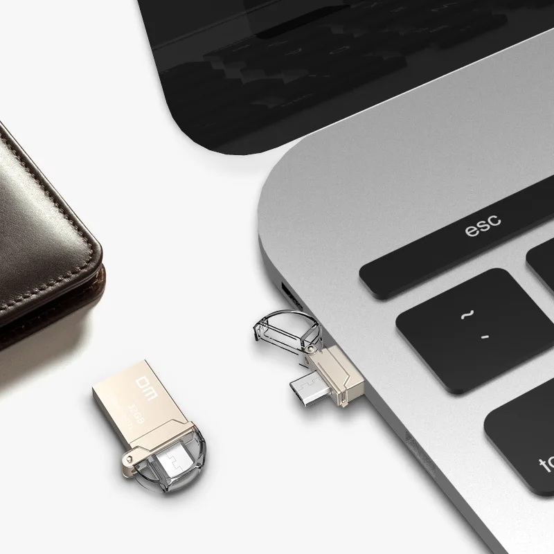 DM PD008 USB флеш-накопитель OTG 32 Гб Смартфон 16 Pen Drive Micro Портативная память