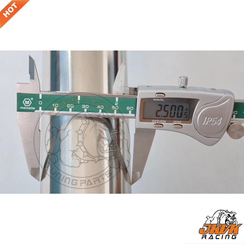 JKVK гоночный нержавеющий CATBACK для 2 5 &quotMI NI R52 R53 CO OPER S 1.6L 02 06 выхлопной