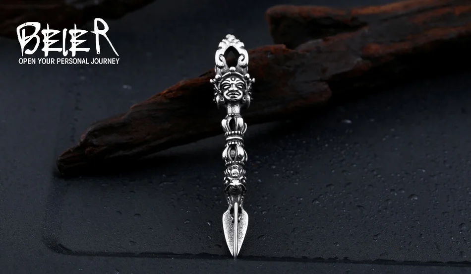 Байер Таиланд Erawan Shrine классический Для мужчин Jewelry Нержавеющая сталь уникальный кулон Цепочки и ожерелья BP8-190
